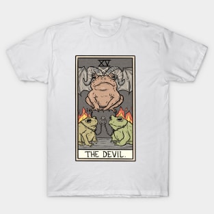 The Devil Toad Tarot Card T-Shirt